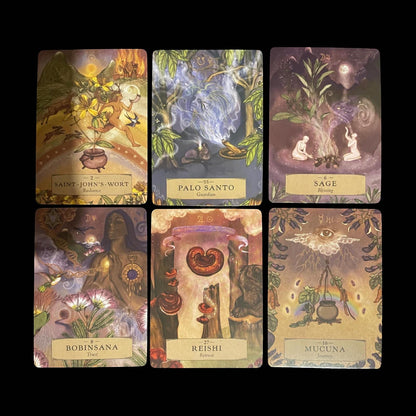 The Herbal Astrology Oracle by Adriana Ayales – Botanical Divination Deck with Art by Joséphine Klerks for Spiritual Insight - 55 Cards