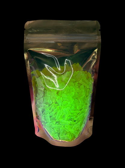 Uranium Glass Shards (50-300g) | Safe Radioactive Chips for DIY Crafts