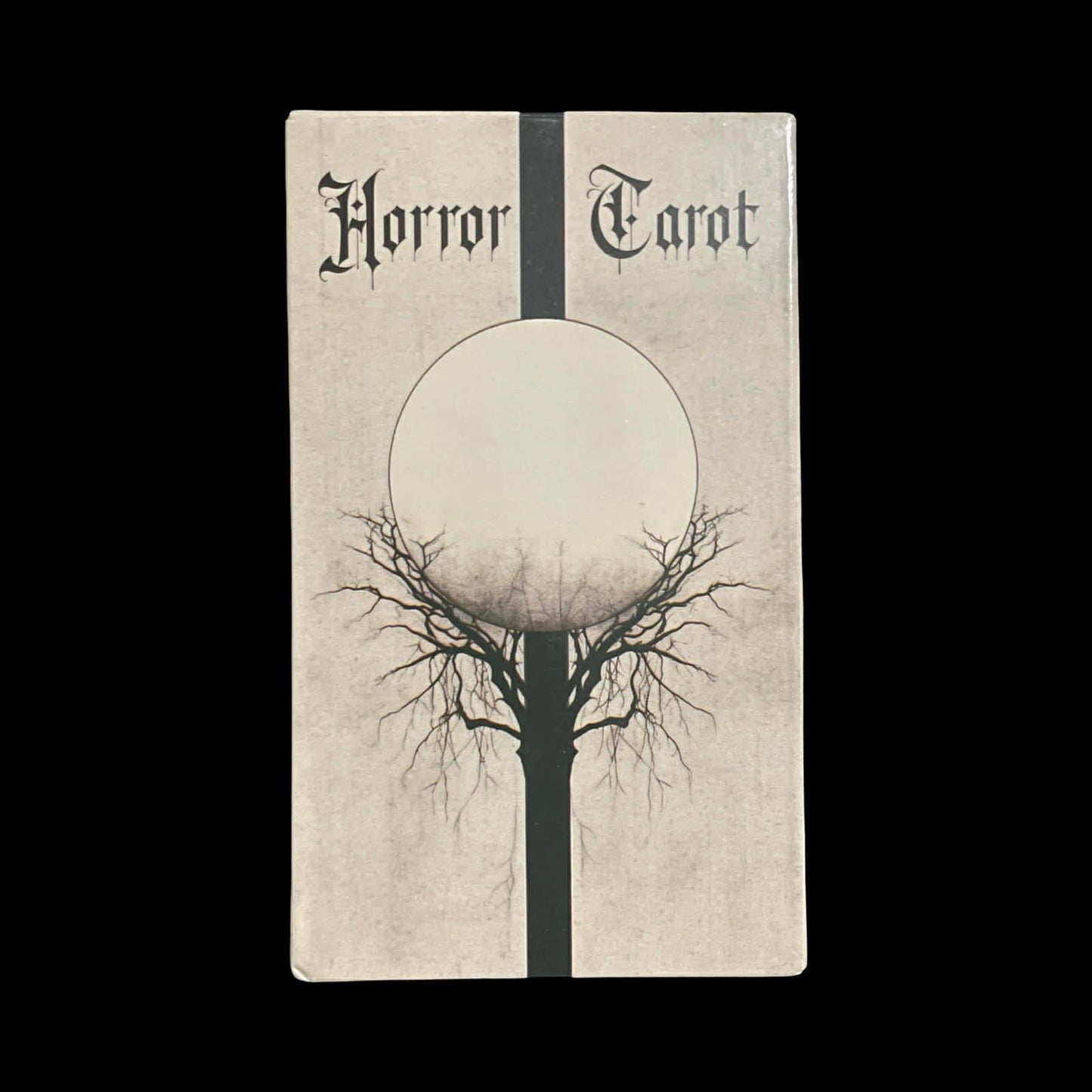 Horror Tarot White Style – 78 Card Demon-Inspired Deck for Divination, Shadow Work, Spiritual Guidance & Occult Practice