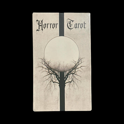 Horror Tarot White Style – 78 Card Demon-Inspired Deck for Divination, Shadow Work, Spiritual Guidance & Occult Practice