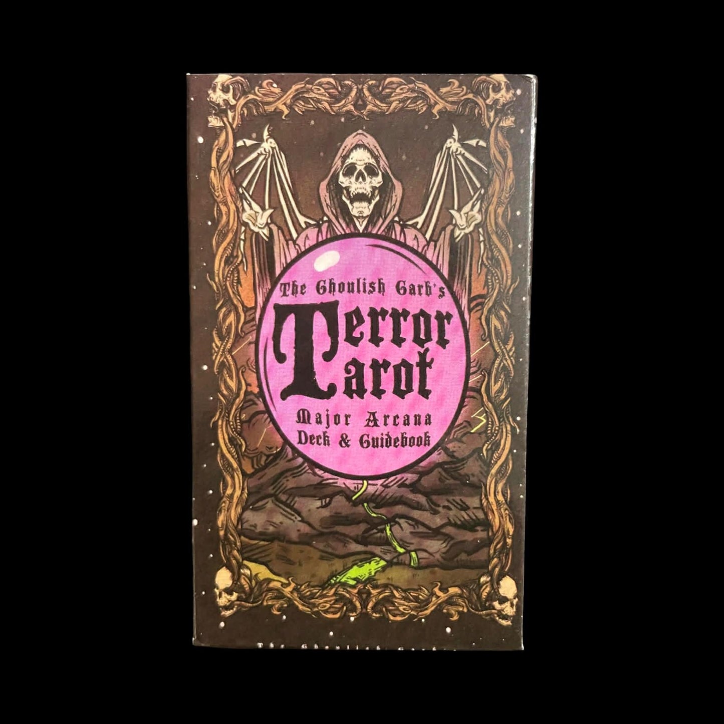 The Ghoulish Garbs Terror Tarot – 23 Card Major Arcana Horror Deck for Divination, Shadow Work & Spiritual Insight