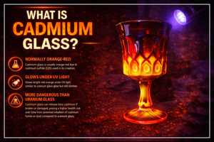 What’s the Difference Between Cadmium Glass & Uranium Glass? Which Is More Dangerous?